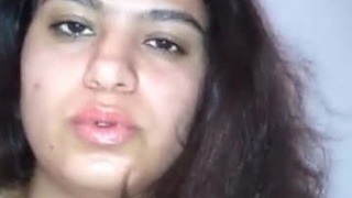 Adorable desi girl masturbates with her fingers in solo video