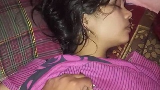 Desi babe gets fucked hard after a party