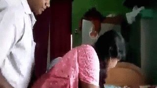 Mature aunty gets wild with neighbor in doggy style video