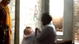 Hidden camera captures desi couple's steamy sex in bedroom