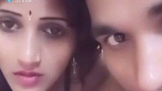 Watch a real Indian couple indulge in steamy couple sex on live sex show