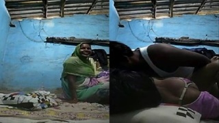 Tamil wife sex video reveals her big tits and tight pussy