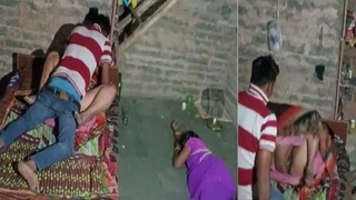 Desi bhabhi caught on camera by a peeping tom in village