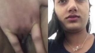 Young girl pleasures herself with her hands in this sensual video