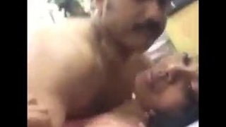 Indian army man's rough sex video with escort
