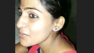 Stunning bhabhi cheats on her husband with her lover in a steamy video