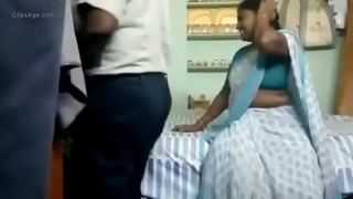 Indian xxx sex clip with Tamil aunty and her kamuk boyfriend