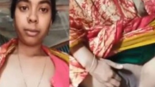 Married desi girl shows her big boobs and tight pussy