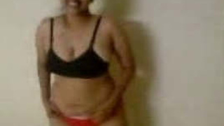 Anuradha, a Desi schoolteacher, in a steamy video