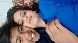 Playful Indian teen gets naughty in public