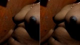Exclusive Tamil wife baths in part 2 of the series