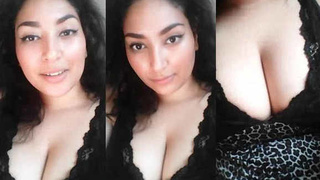 Teen beauty's record-breaking boobs on display