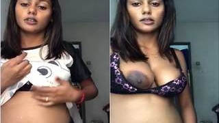 Cute Tamil girl bares it all in exclusive video call