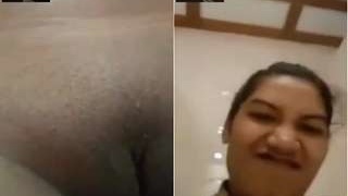 Bangla babe flaunts her pussy on video call for lover