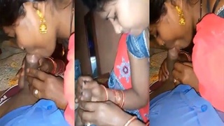 Bihari bhabhi gives a steamy blowjob to her landlord