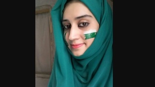 Watch a slim Pakistani girl with big boobs in this video