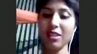 Country girl flaunts her body for her lover in village setting