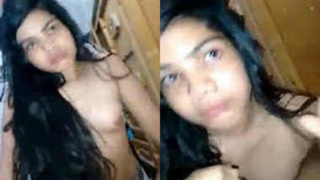 Indian Desi teen uses XXX knowledge to strip down clothing in practice