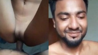 Bangla girl gets pleasure from her lover's hard cock