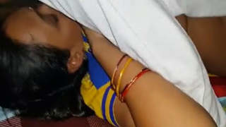 Desi wife gets double penetrated by two men in a steamy video