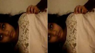 Desi Indian girl falls asleep during sex but boyfriend films it anyway