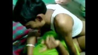 Indian couple enjoys sex in their bedroom