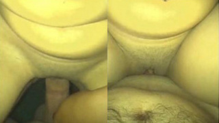 Indian girlfriend flaunts her breasts and enjoys riding her boyfriend's