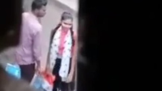 Desi couple enjoys outdoor sex in a secret spot