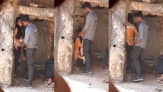 Bengali couple enjoys outdoor sex in MMS video