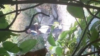 Indian college student's outdoor adventure with lover