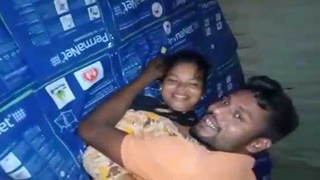 Desi lovers have sex in front of friend in Bangla village