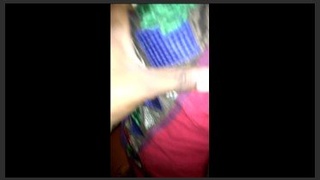 Aisha, a newly married Pakistani girl, strips naked in a steamy video