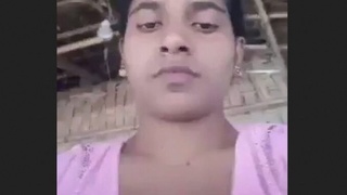 Rural bhabhi pleasures herself in the open air