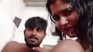 Monica Bhabha's blowjob and facial in a Tango video