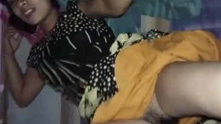 Desi couple's hot sex session captured on video