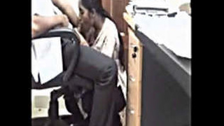 Indian bank employees give blowjobs in office