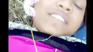 Desi couple has outdoor sex in public place