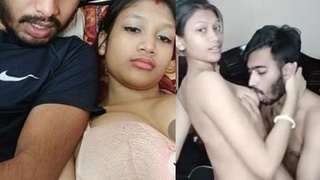 Full-length video of a naughty couple in tango position