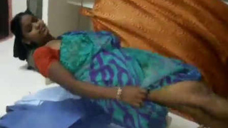 Desi wife protects her husband's pussy from cheating