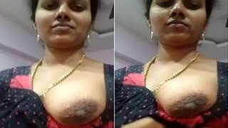 College girl's big boobs and bhabhi's boobs in a steamy video