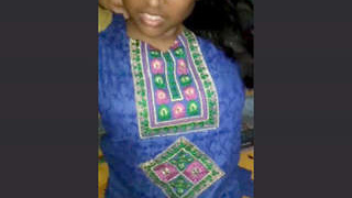 Big boobed Bengali girl enjoys blowjob and semen eating in two parts