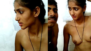 Newly married Indian wife films herself naked for pleasure