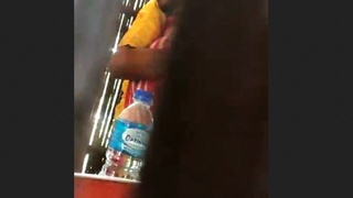 A couple gets caught having sex in public at a restaurant