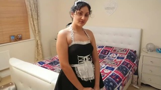 Indian wife Jill takes on a maid job for extra income