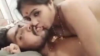 Horny Indian couple's romantic blowjob and steamy sex session