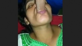 Bhabhi's Passionate Cock Sucking and Sex with Her Husband