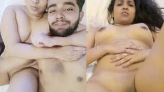 Indian couple indulges in steamy hotel sex with beautiful babe